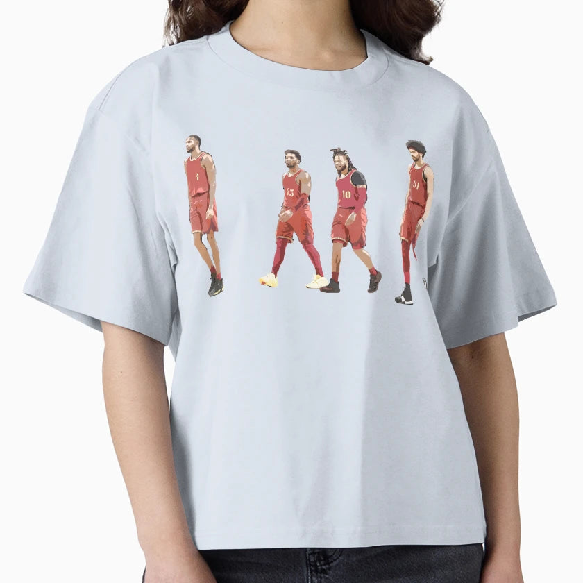 Evan Mobley Donovan Mitchell Darius T-Shirt - Custom Art Print Unisex - T-Shirt, Sweatshirt, Hoodie
