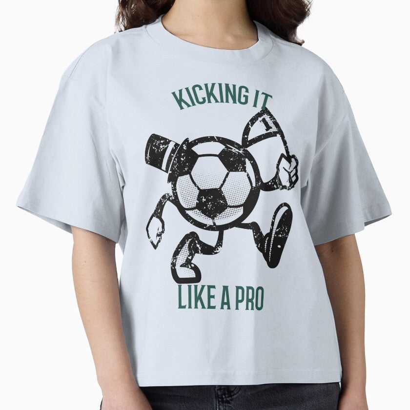 Kicking It Like A Pro by AndPeace702 - Adult & Kids T-Shirts, Sweatshirts & Hoodies apparel design preview 1