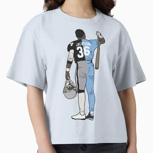 Bo Jackson Two Sport Athlete T-Shirt - Aesthetic Graphic for Adults - T-Shirt, Sweatshirt, Hoodie