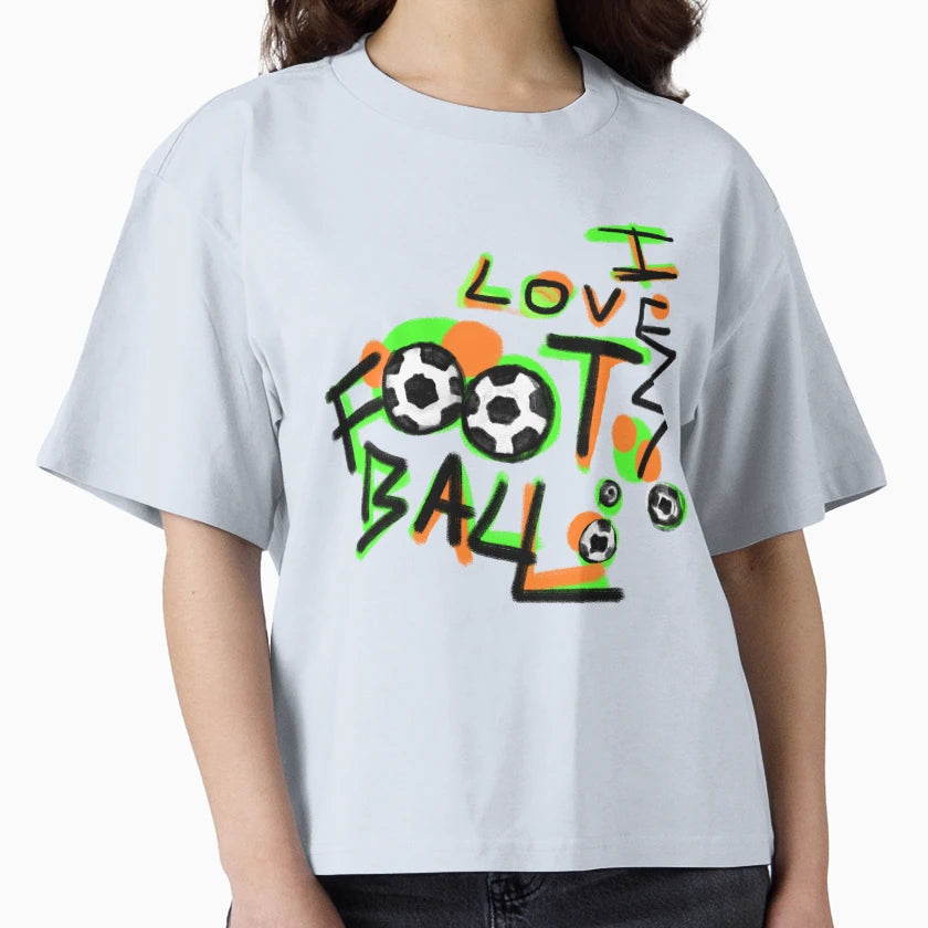 I Love Football T-Shirt - Novelty Apparel for Adults - T-Shirt, Sweatshirt, Hoodie