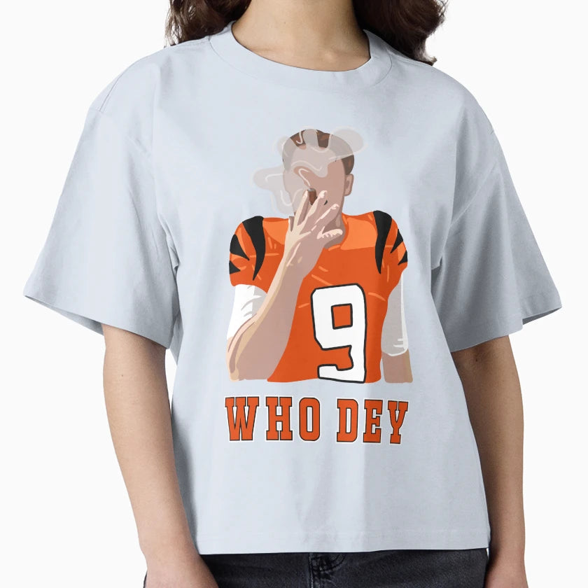 Who Dey JB T-Shirt - Casual Everyday Wear Men Women - T-Shirt, Sweatshirt, Hoodie