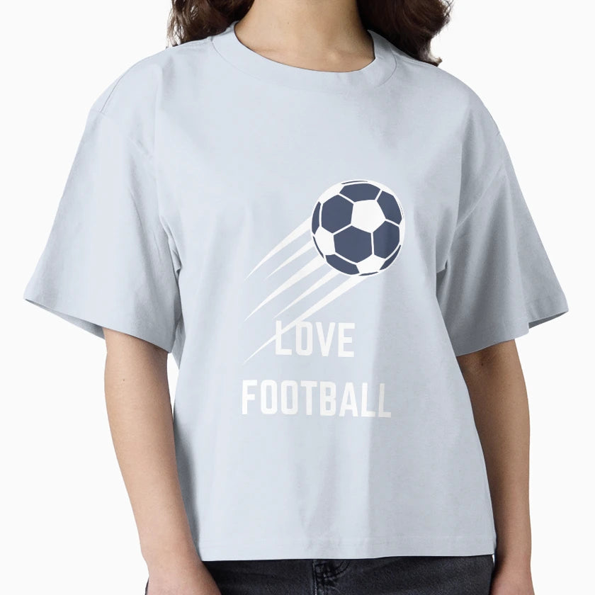 Love Football T-Shirt - Aesthetic Graphic Men Women - T-Shirt, Sweatshirt, Hoodie