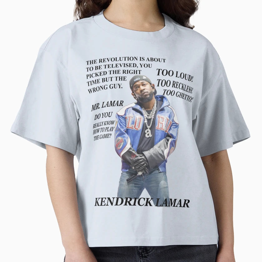 Kendrick Lamar Super Bowl T-Shirt - Aesthetic Graphic for Adults - T-Shirt, Sweatshirt, Hoodie