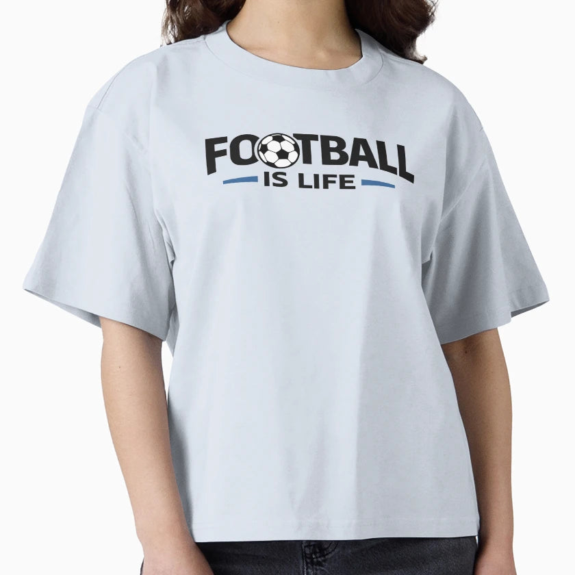 Football Is Life T-Shirt - Trendy Graphic for Adults - T-Shirt, Sweatshirt, Hoodie