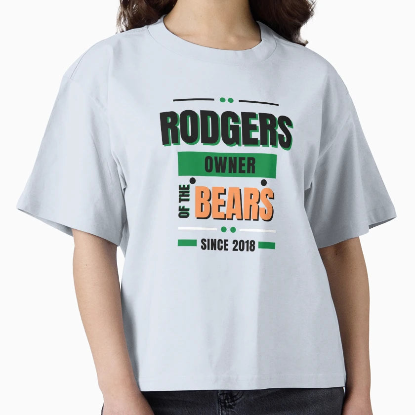 Rodgers Owns Bears T-Shirt - Graphic Print Men Women - T-Shirt, Sweatshirt, Hoodie