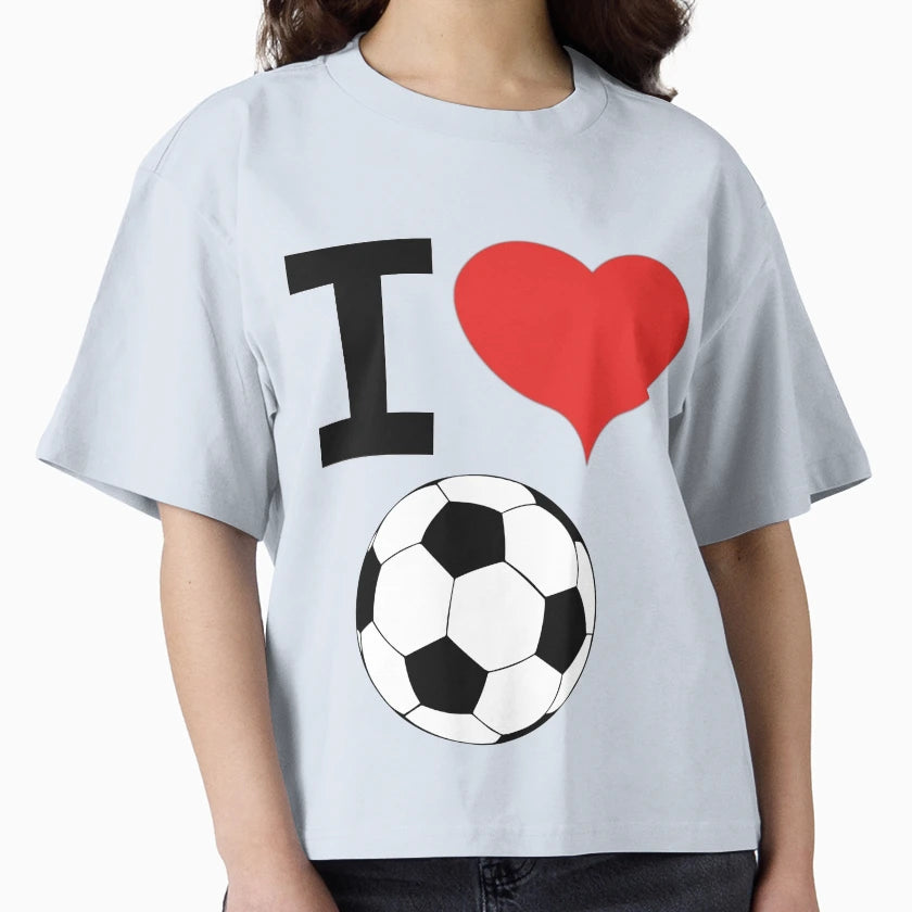I Love Football T-Shirt - Fun Novelty Design for Adults - T-Shirt, Sweatshirt, Hoodie