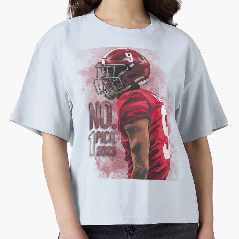 Bryce Young Draft Pick 1 T-Shirt - Unique Graphic for Adults - T-Shirt, Sweatshirt, Hoodie