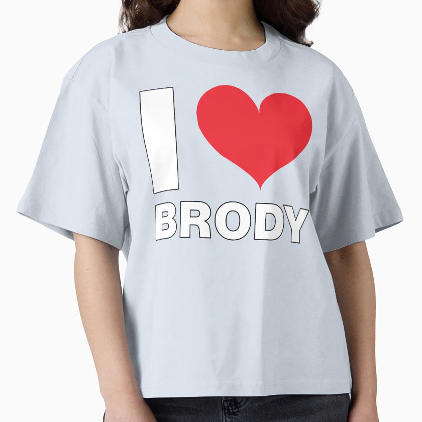 I Love Brody Child Name T-Shirt - Graphic Print Men Women - T-Shirt, Sweatshirt, Hoodie