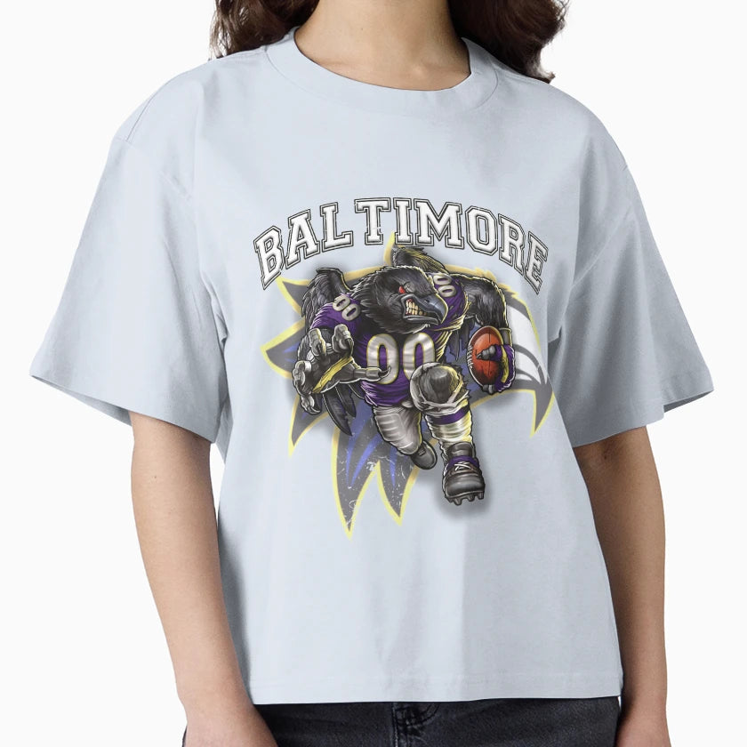 Baltimore Football T-Shirt - Trendy Graphic for Adults - T-Shirt, Sweatshirt, Hoodie