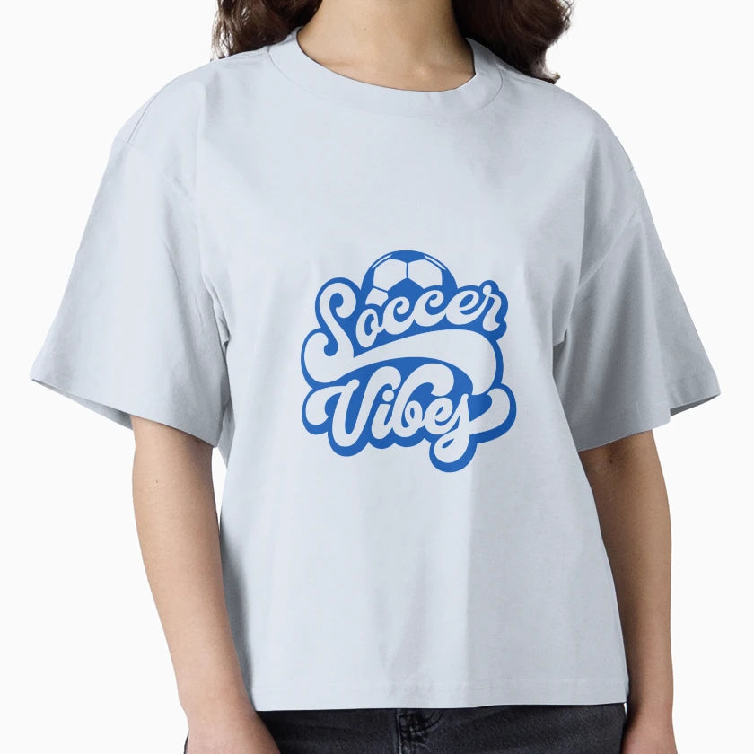 Soccer Vibes T-Shirt - Trendy Graphic for Adults - T-Shirt, Sweatshirt, Hoodie