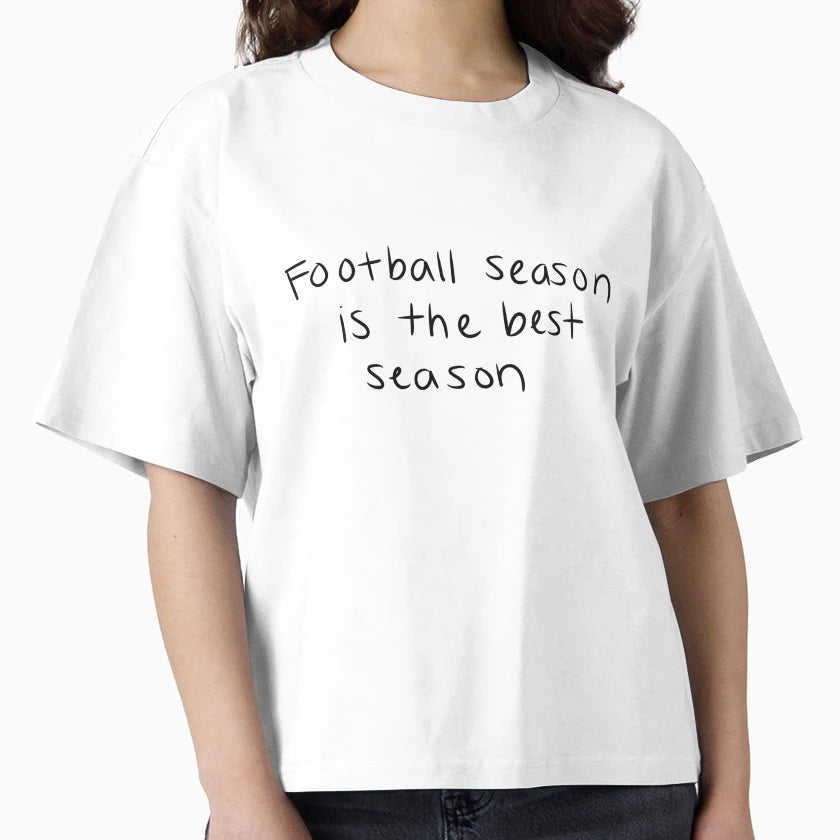 Football Season Is Best Season T-Shirt - Aesthetic Graphic for Adults - T-Shirt, Sweatshirt, Hoodie