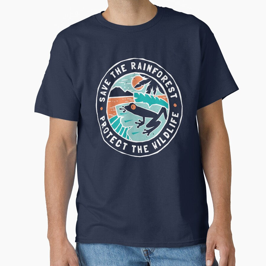 Save the Rainforest, Protect Wildlife by Bangtees - Adult & Kids T-Shirts, Sweatshirts & Hoodies apparel design preview 1