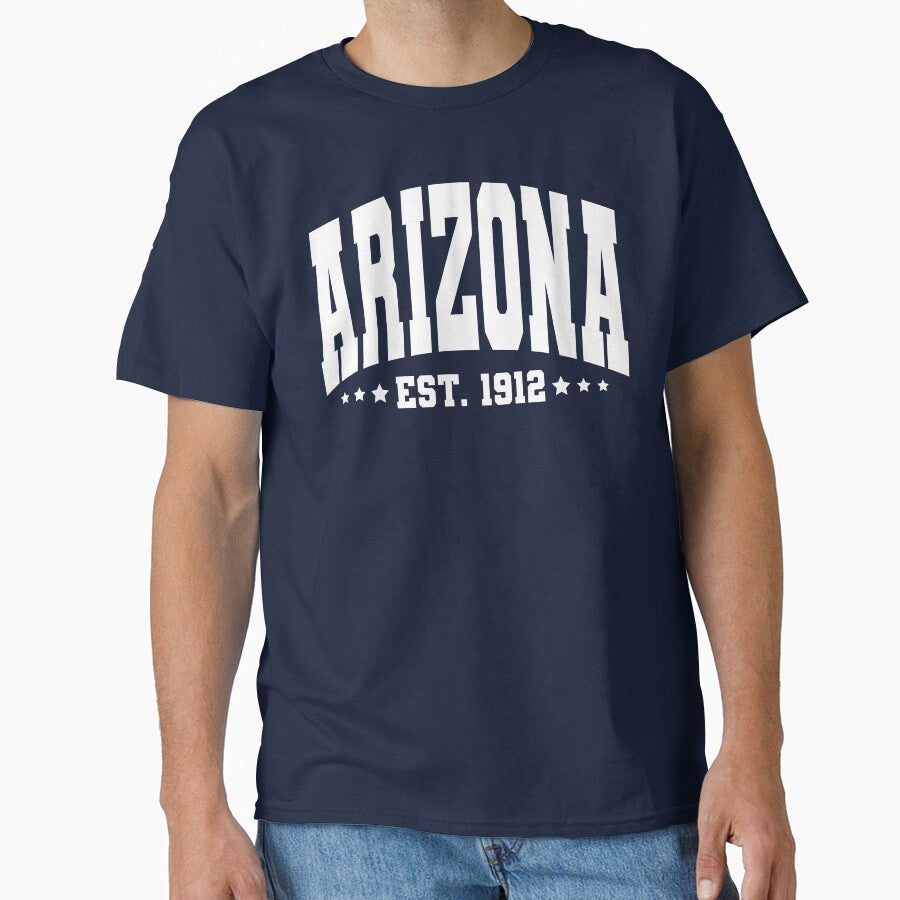Vintage Arizona State for dad mom, 4th of July USA - Adult & Kids T-Shirts, Sweatshirts & Hoodies apparel design preview 1