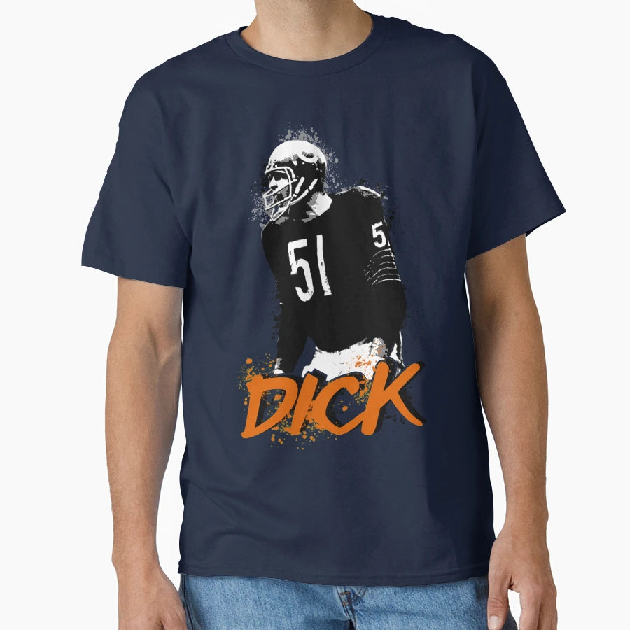 Dick Butkus T-Shirt - Minimalist Print Men Women - T-Shirt, Sweatshirt, Hoodie