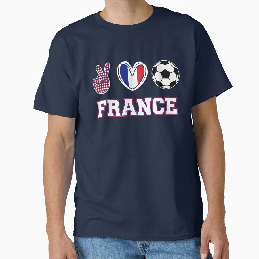 France Inspired Everyday T-Shirt - Custom Art Print Unisex - T-Shirt, Sweatshirt, Hoodie