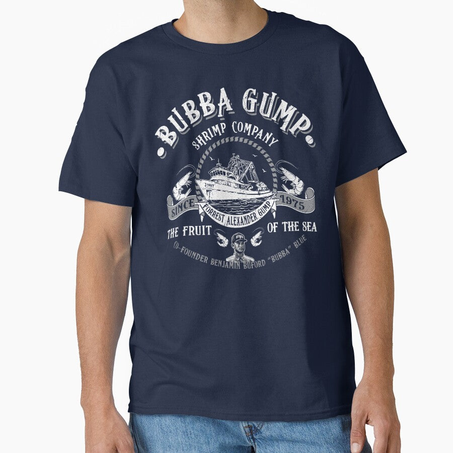 Bubba Gump Shrimp Co by Alema Art - Adult & Kids T-Shirts, Sweatshirts & Hoodies apparel design preview 1