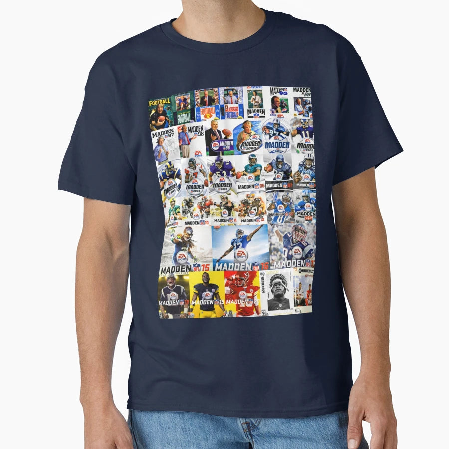 John Madden T-Shirt - Custom Art Print Unisex - T-Shirt, Sweatshirt, Hoodie