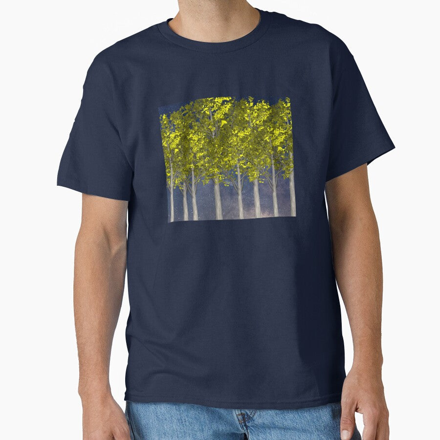 Forest,trees,moonlight by grickodd - Adult & Kids T-Shirts, Sweatshirts & Hoodies apparel design preview 1