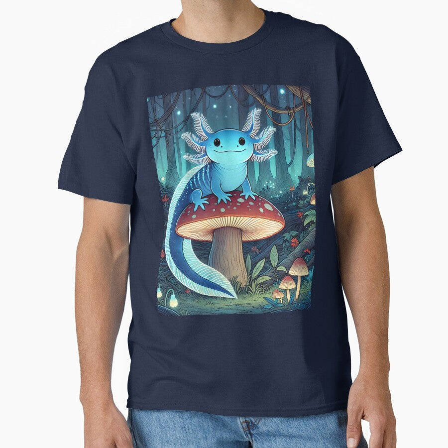 Axolotl Art #164 Lovers by ksgraphics222 - Adult & Kids T-Shirts, Sweatshirts & Hoodies apparel design preview 1