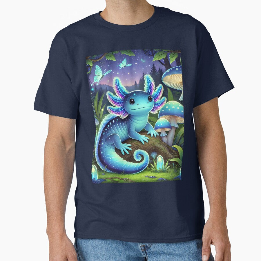 Axolotl Art #170 Lovers by ksgraphics222 - Adult & Kids T-Shirts, Sweatshirts & Hoodies apparel design preview 1