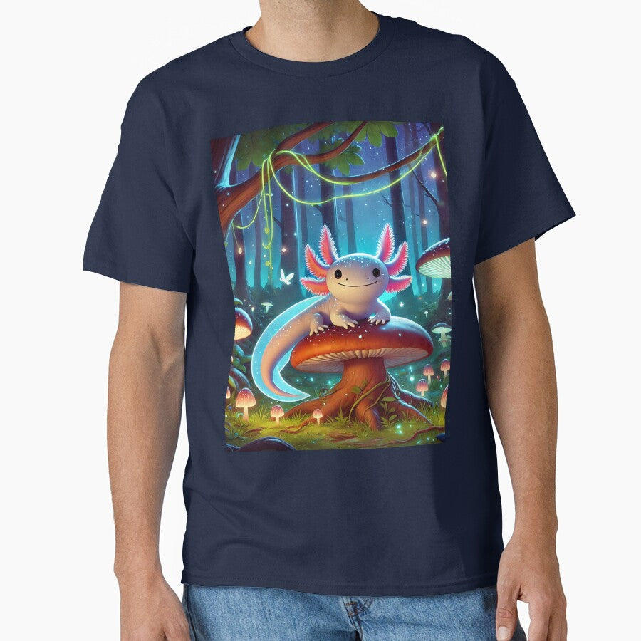 Axolotl Art #167 Lovers by ksgraphics222 - Adult & Kids T-Shirts, Sweatshirts & Hoodies apparel design preview 1