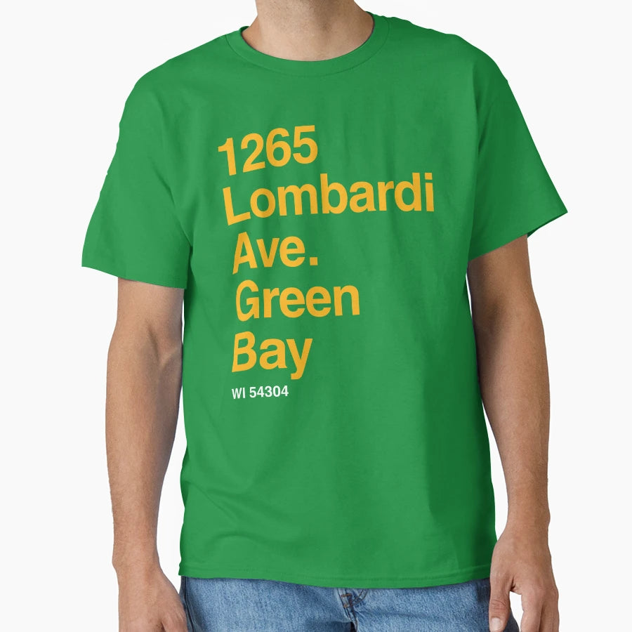 Green Bay Packers Football Stadium T-Shirt - Trendy Graphic Men Women - T-Shirt, Sweatshirt, Hoodie