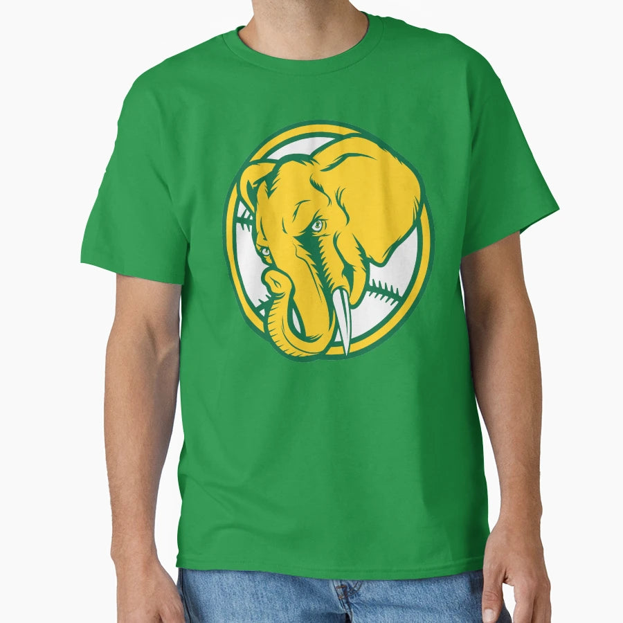 Elephant Inspired Oakland As T-Shirt - Aesthetic Graphic for Adults - T-Shirt, Sweatshirt, Hoodie