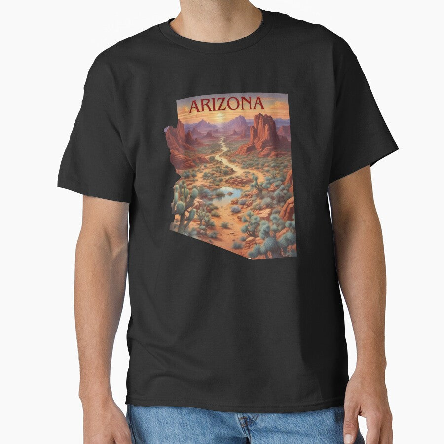 Arizona Desert Estate Majestic Beauty by - Adult & Kids T-Shirts, Sweatshirts & Hoodies apparel design preview 1