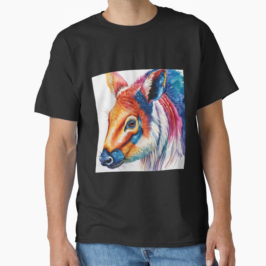 Colourful cow by Nature's Palette - Adult & Kids T-Shirts, Sweatshirts & Hoodies apparel design preview 1