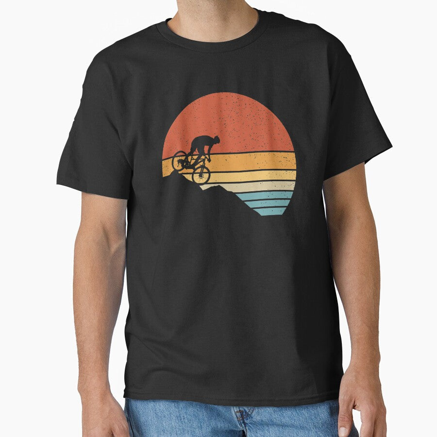 Vintage Mountain Bike Retro MTB Downhill Biking by - Adult & Kids T-Shirts, Sweatshirts & Hoodies apparel design preview 1