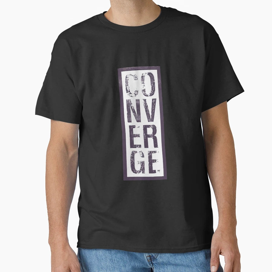 Converge Vertical T-Shirt - Graphic Print for Adults - T-Shirt, Sweatshirt, Hoodie