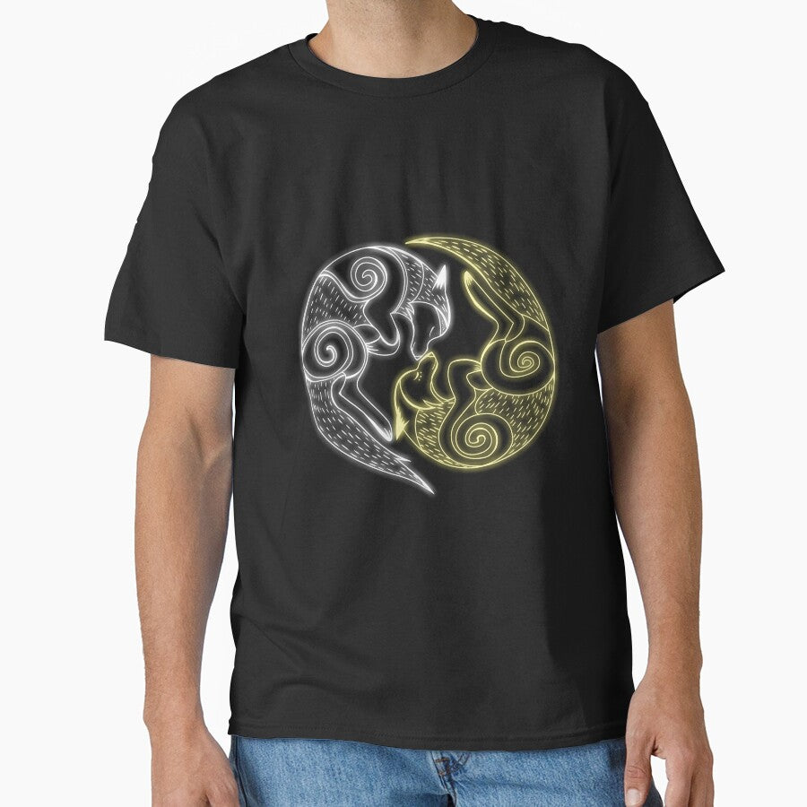 Robyn Mebh Wolfwalkers Silver and Gold Glitter by - Adult & Kids T-Shirts, Sweatshirts & Hoodies apparel design preview 1