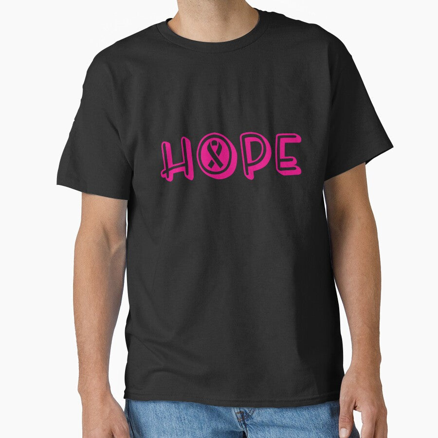 Hope Breast Cancer Awareness by AllStarMerch - Adult & Kids T-Shirts, Sweatshirts & Hoodies apparel design preview 1