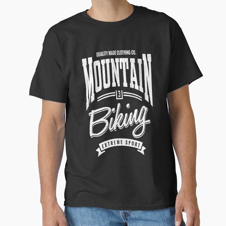 Mountain Biking by cidolopez - Adult & Kids T-Shirts, Sweatshirts & Hoodies apparel design preview 1
