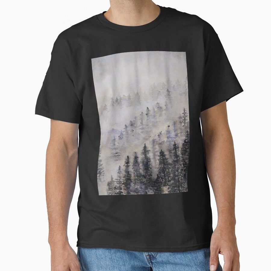 Mountain Mist by Annette Griffin - Adult & Kids T-Shirts, Sweatshirts & Hoodies apparel design preview 1