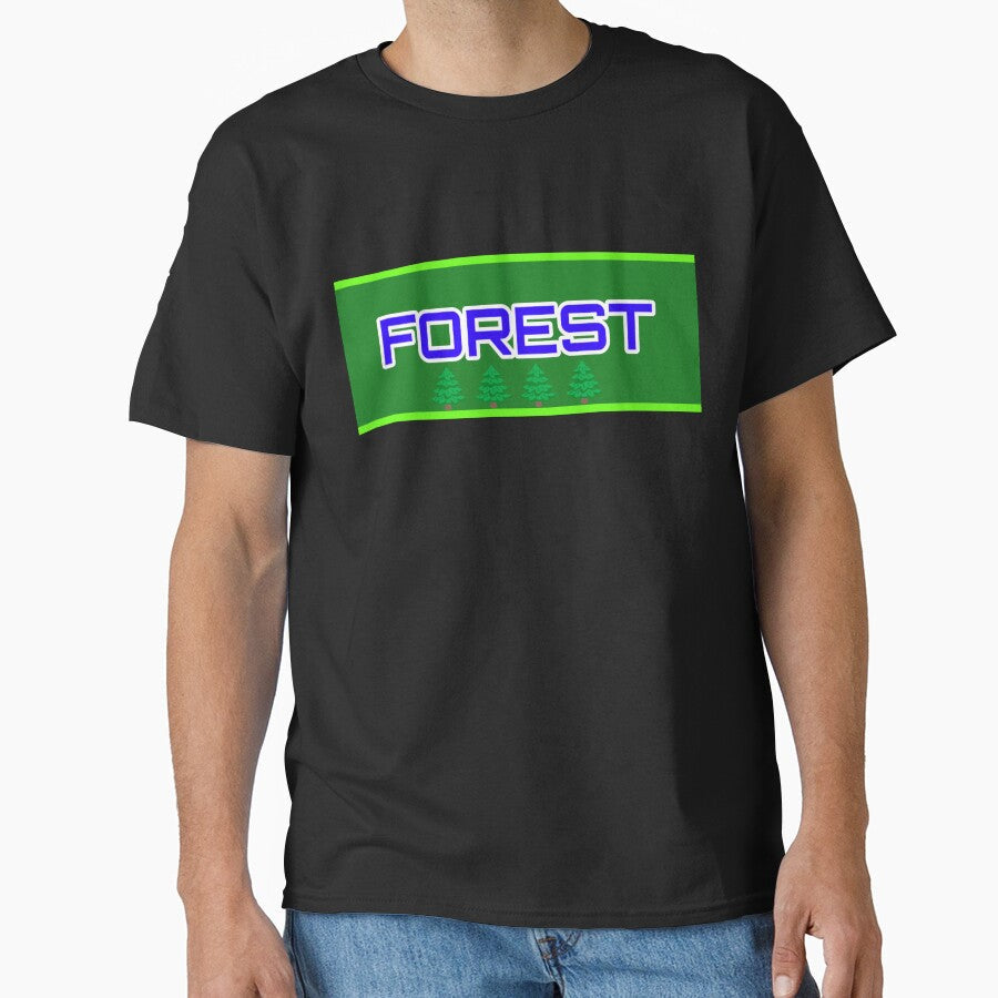 Forest Text Art work by AWADHESH CHAURASIA - Adult & Kids T-Shirts, Sweatshirts & Hoodies apparel design preview 1