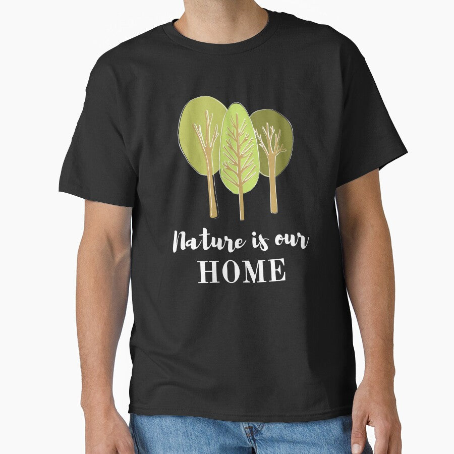Nature Is Our Home Light by Mixly - Adult & Kids T-Shirts, Sweatshirts & Hoodies apparel design preview 1