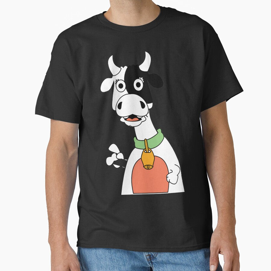 Adorable cow by MAMEplace - Adult & Kids T-Shirts, Sweatshirts & Hoodies apparel design preview 1