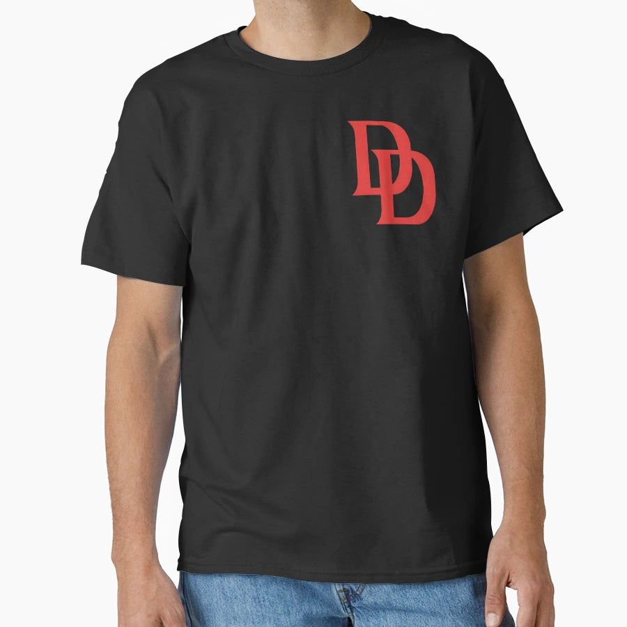 Daredevil Custom Logo T-Shirt - Trendy Graphic Unisex - T-Shirt, Sweatshirt, Hoodie