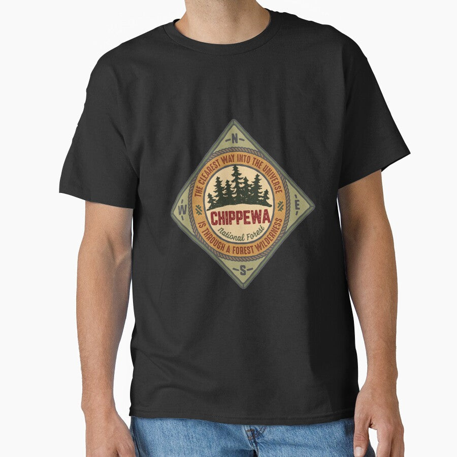 Chippewa National Forest (JJJ) by ginkgotees - Adult & Kids T-Shirts, Sweatshirts & Hoodies apparel design preview 1
