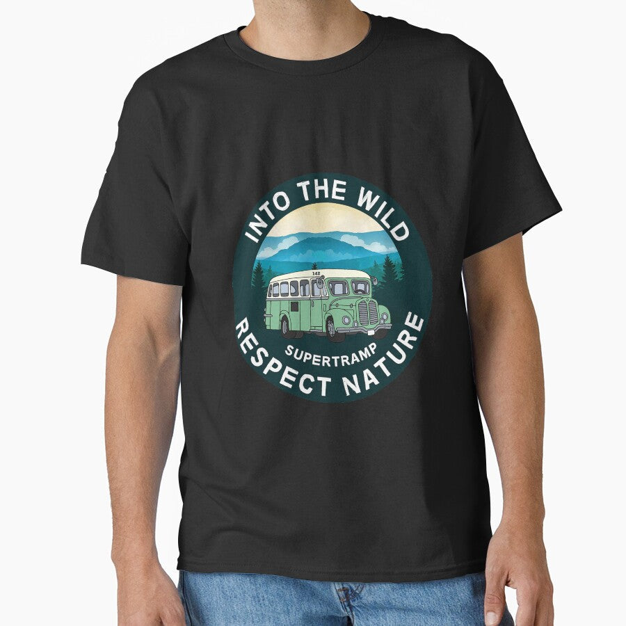 Nature Into The Wild Leave No Trace Respect Love - Adult & Kids T-Shirts, Sweatshirts & Hoodies apparel design preview 1