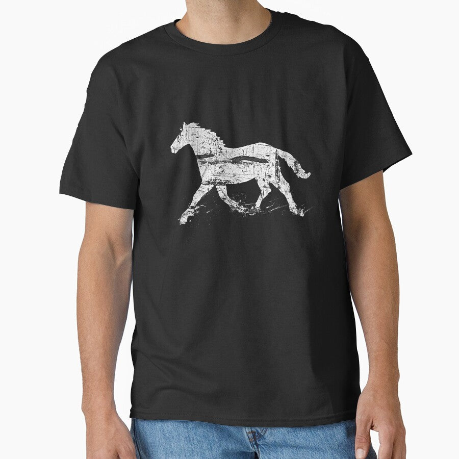 Morgan horse by barmalisiRTB - Adult & Kids T-Shirts, Sweatshirts & Hoodies apparel design preview 1