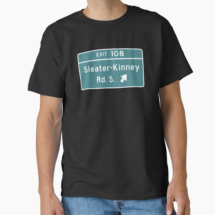 Sleater Kinney Intersection T-Shirt - Casual Everyday Wear Men Women - T-Shirt, Sweatshirt, Hoodie