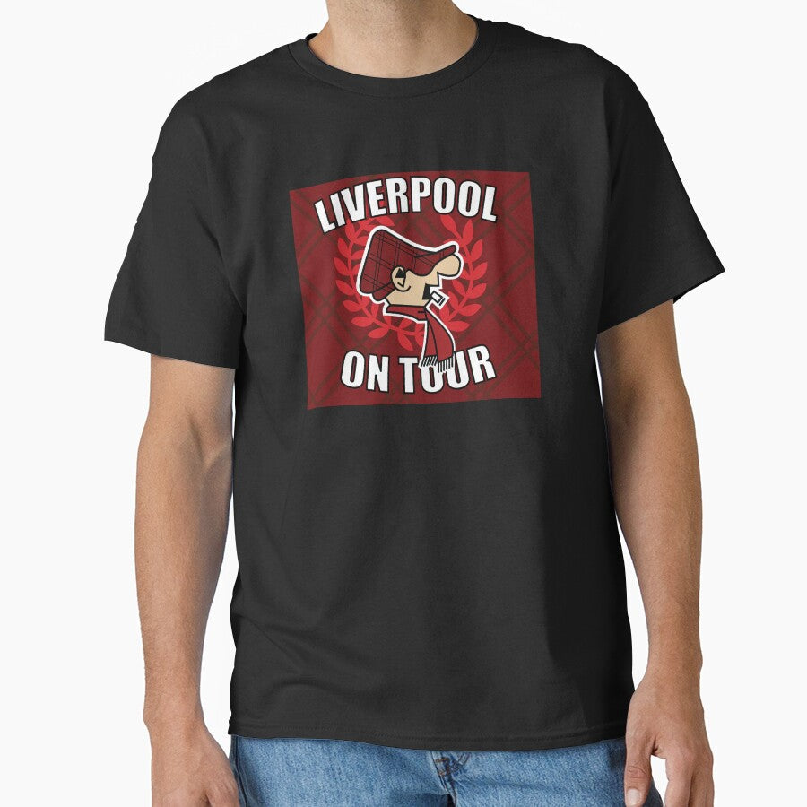 Liverpool on tour by crossesdesign - Adult & Kids T-Shirts, Sweatshirts & Hoodies apparel design preview 1