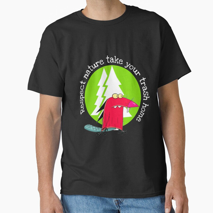 Respect Our Nature Protect Love outdoors Camp - Adult & Kids T-Shirts, Sweatshirts & Hoodies apparel design preview 1