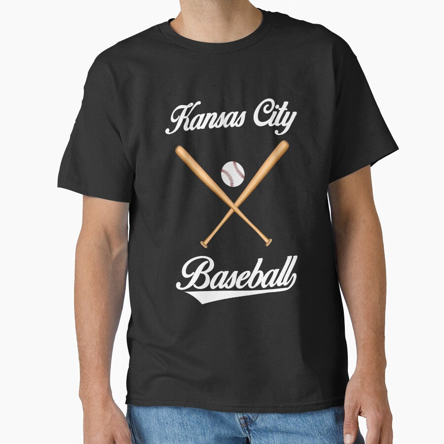 Kansas City Baseball for Men and Women by - Adult & Kids T-Shirts, Sweatshirts & Hoodies apparel design preview 1