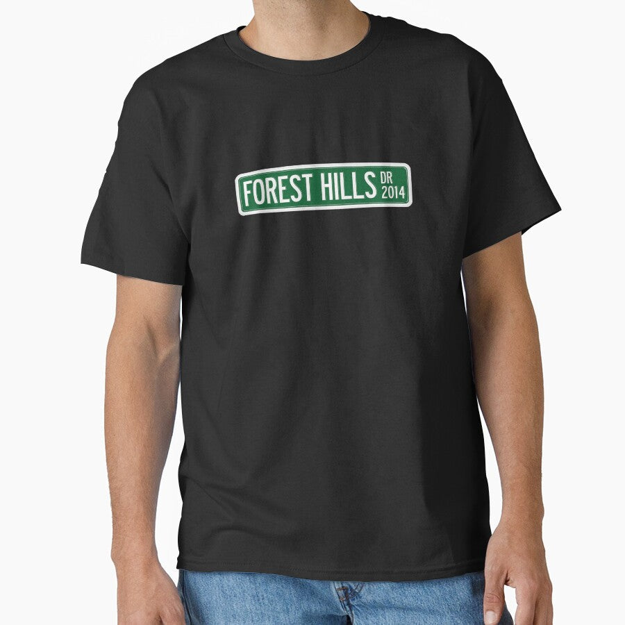 J. Cole 2014 Forest Hills Drive Dr V2 by regalthreads - Adult & Kids T-Shirts, Sweatshirts & Hoodies apparel design preview 1