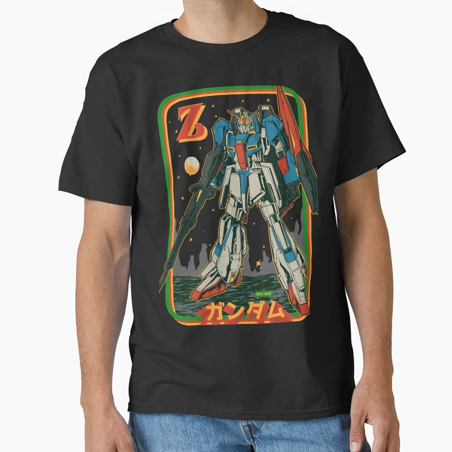 Zeta Gundam T-Shirt - Custom Art Print Unisex - T-Shirt, Sweatshirt, Hoodie
