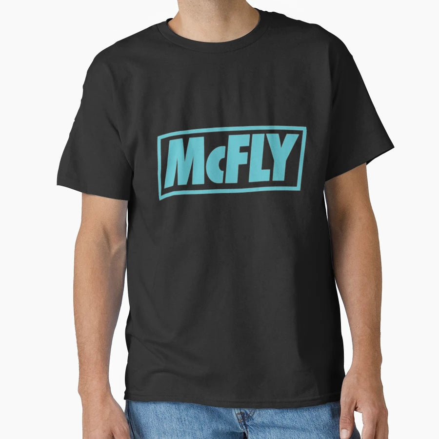 Mcfly New Logo 2020 Teal Young Dumb T-Shirt - Aesthetic Graphic for Adults - T-Shirt, Sweatshirt, Hoodie