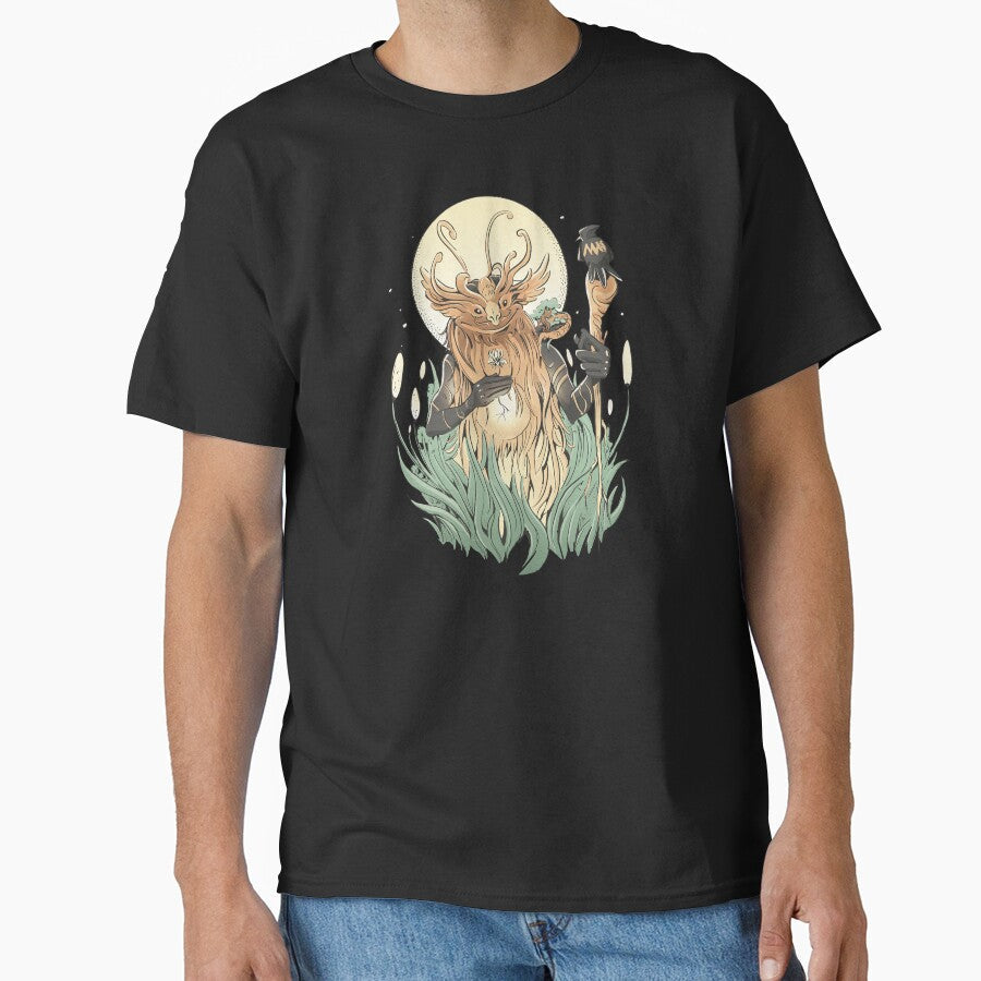 Forest sprite, creature by DerSenat - Adult & Kids T-Shirts, Sweatshirts & Hoodies apparel design preview 1